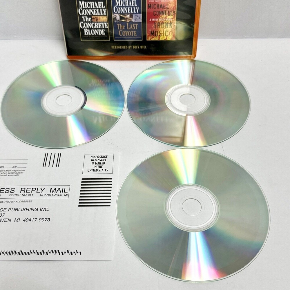Harry Bosch Ser.: Michael Connelly - Harry Bosch Collection (Books 3,4 And 5)‎ : - Picture 7 of 7